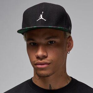 Jordan Nike Jumpman MVP Pro Classic Snapback Plaid Medium Large M L Hat Cap NEW